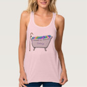 Bath Bomb Babe Thunder_Cove Tanktop (Voorkant)