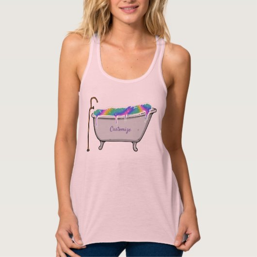 Bath Bomb Babe Thunder_Cove Tanktop (Voorkant)