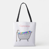 Bath Bomb Babe Thunder_Cove  Tote Bag (Achterkant)