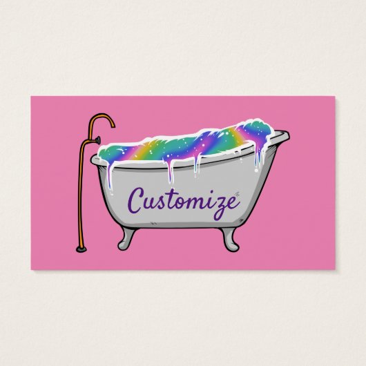 Bath Bomb Babe Thunder_Cove Visitekaartje (Achterkant)