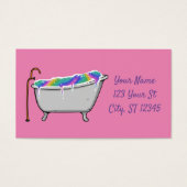 Bath Bomb Babe Thunder_Cove Visitekaartje (Voorkant)