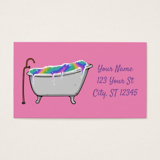 Bath Bomb Babe Thunder_Cove Visitekaartje (Voorkant)