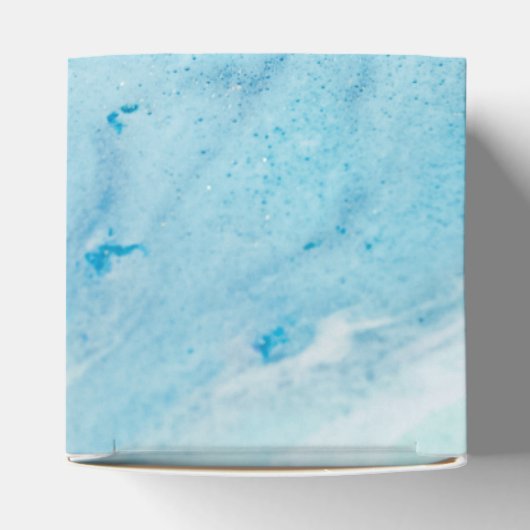 Bath Bomb Baby shower Bedankdoosjes (Bovenkant)