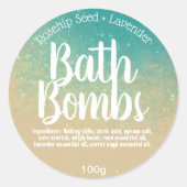  Bath Bomb Label (Voorkant)