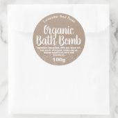  Bath Bomb Label (Tas)