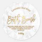  Bath Bomb Label (Voorkant)