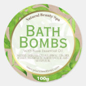  Bath Bomb Label (Voorkant)