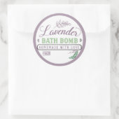 Bath Bomb Label Lavendel (Tas)