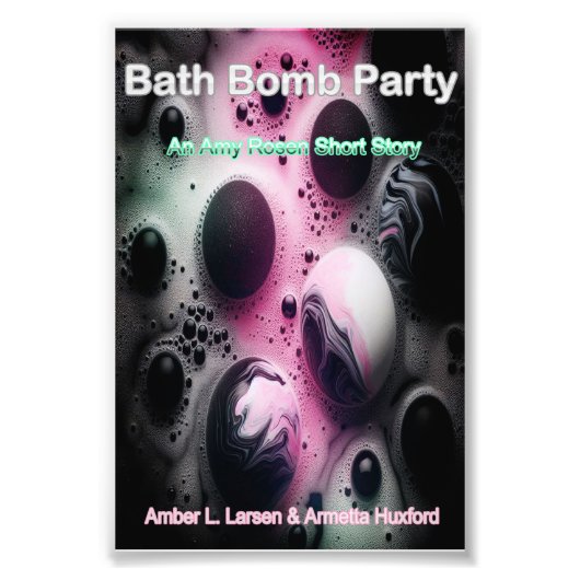 Bath Bomb Party Cover Foto Afdruk (Voorkant)
