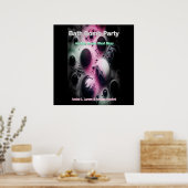 Bath Bomb Party Cover Poster (Keuken)