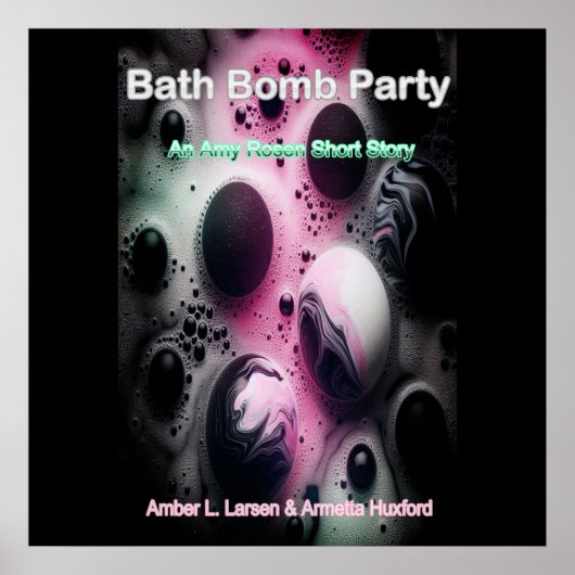 Bath Bomb Party Cover Poster (Voorkant)