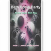 Bath Bomb Party Cover Sticker (Voorkant)