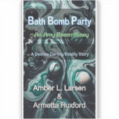 Bath Bomb Party Cover Sticker (Voorkant)
