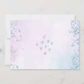 Bath Bomb verjaardagsfeestfoto dank u kaart (Achterkant)