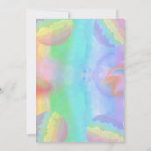 Bath Bomb Verjaardagsfeestuitnodiging Kaart (Achterkant)