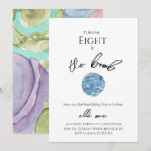 Bath Bomb Verjaardagsfeestuitnodiging Kaart (Voorkant / Achterkant)