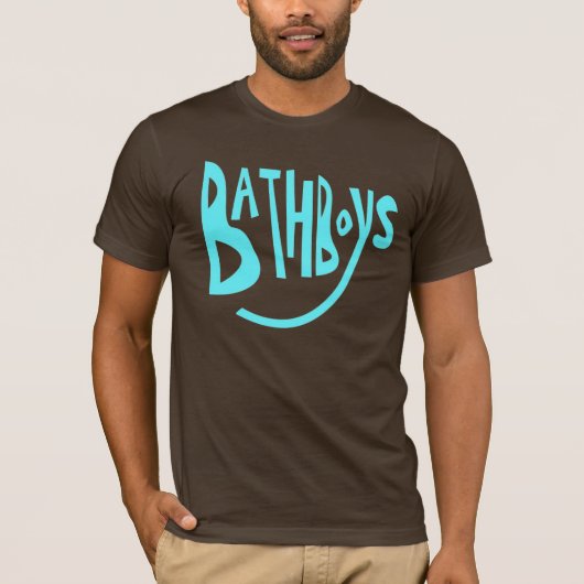 Bath Boys Blu T-shirt (Voorkant)