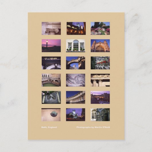 Bath briefkaart (Voorkant)