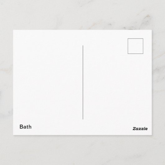 Bath Briefkaart (Achterkant)