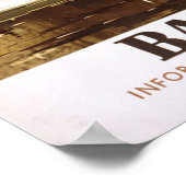 Bath British Railways Vintage Travel  Poster (Hoek)