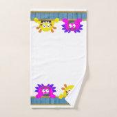 Bath Buddy Funny Monsters Kinder Bad Handdoek (Handdoek)