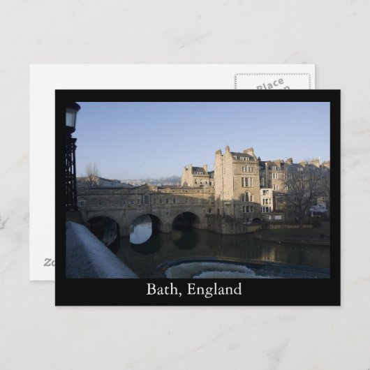 Bath, Engeland Briefkaart (Voorkant / Achterkant)