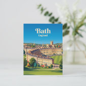 Bath, Engeland Briefkaart (Staand voorkant)