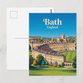 Bath, Engeland Briefkaart (Voorkant / Achterkant)