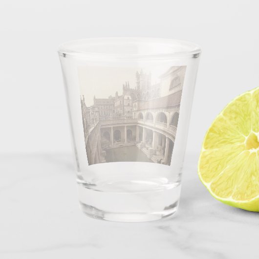 Bath, Engeland Shot Glas (Achterkant)