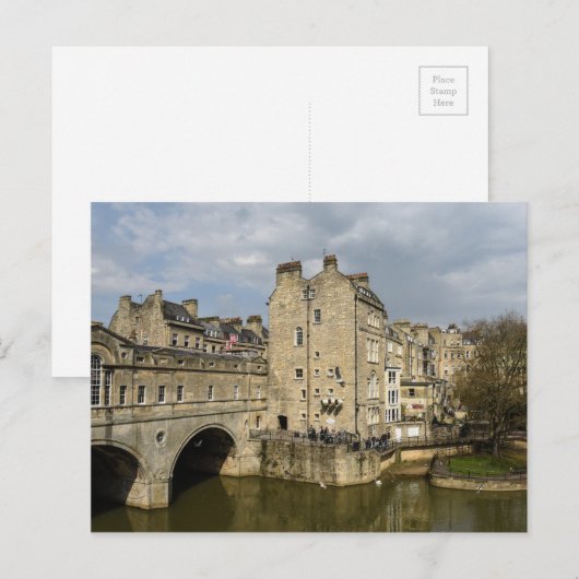 Bath England Briefkaart (Voorkant / Achterkant)