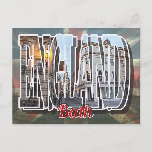Bath, England Briefkaart (Voorkant)