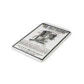 Bath mat Advert Steam Cars en Steam Aviation (Gekanteld)