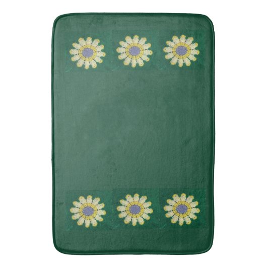 Bath Mat - Afghan Daisy (Voorkant Verticaal)