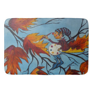 Bath Mat Ann Hayes Painting Pixie Painting