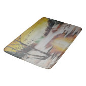 Bath Mat Ann Hayes Painting Winter Scene (Gekanteld)