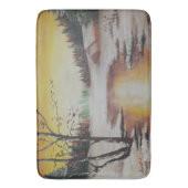 Bath Mat Ann Hayes Painting Winter Scene (Voorkant Verticaal)