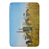 Bath Mat Antiek Green Tractor (Voorkant Verticaal)