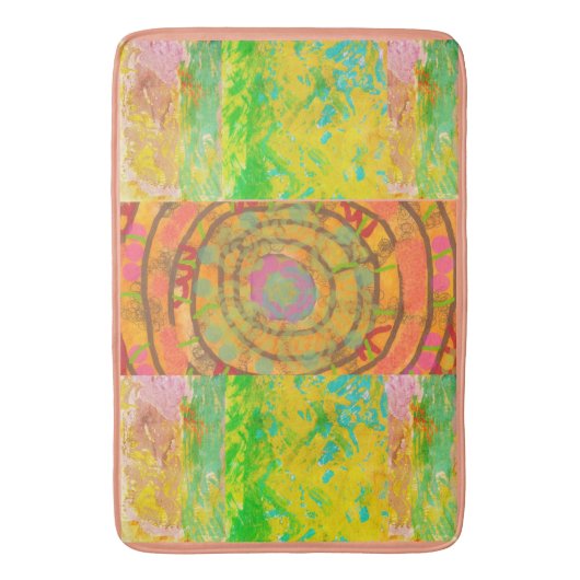 Bath Mat - Aztec Design (Voorkant Verticaal)