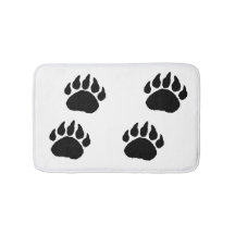 Bath Mat - Beer Paw Print