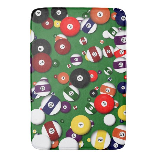 Bath Mat - Billiards (Voorkant Verticaal)