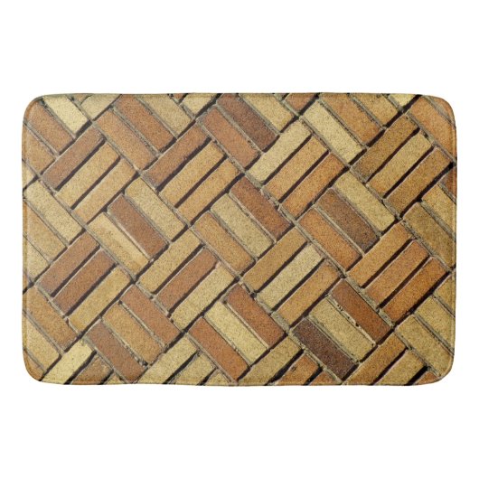 Bath Mat - Brick Pattern (Voorkant)
