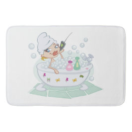Bath Mat/Bubble Bath Time Badmat