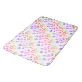 Bath Mat - Bubbles in Pinks and Blues (Gekanteld)