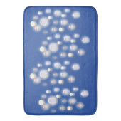 Bath Mat - Bubbles on Dark Blue (Voorkant Verticaal)