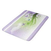 Bath Mat/Butterflies, Swirls and Clouds Badmat (Gekanteld)