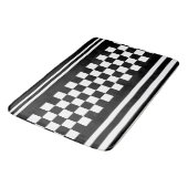 Bath Mat/Checkered en Strips Badmat (Gekanteld)