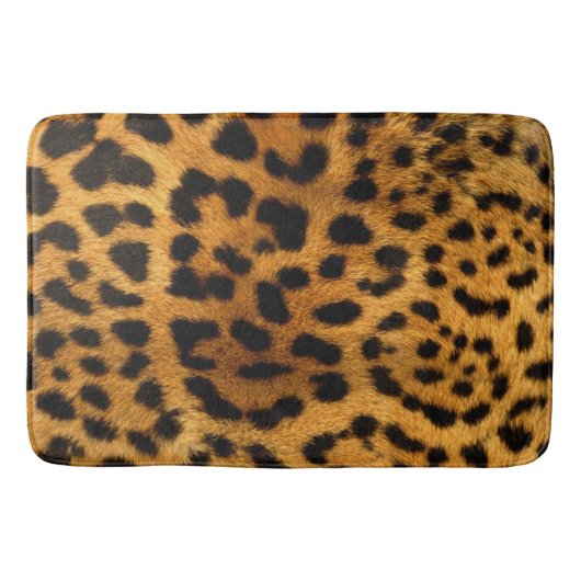 Bath Mat/Cheetah Print Badmat (Voorkant)
