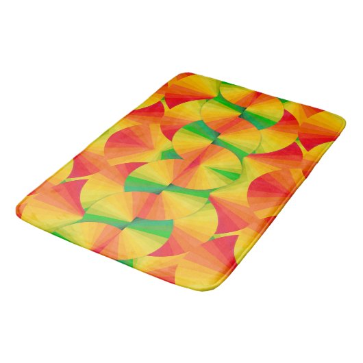 Bath Mat - Citrus Fans (Gekanteld)