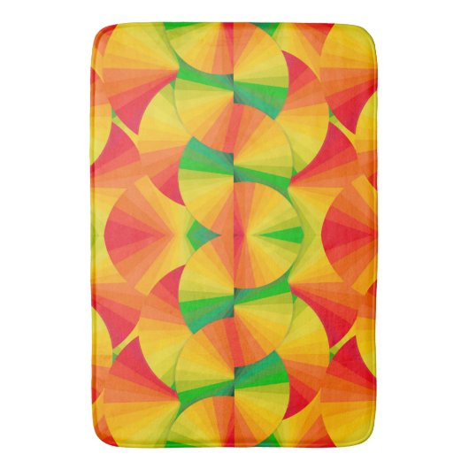 Bath Mat - Citrus Fans (Voorkant Verticaal)