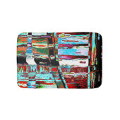 Bath Mat – Collapse Reflection Abstract Design (Voorkant)